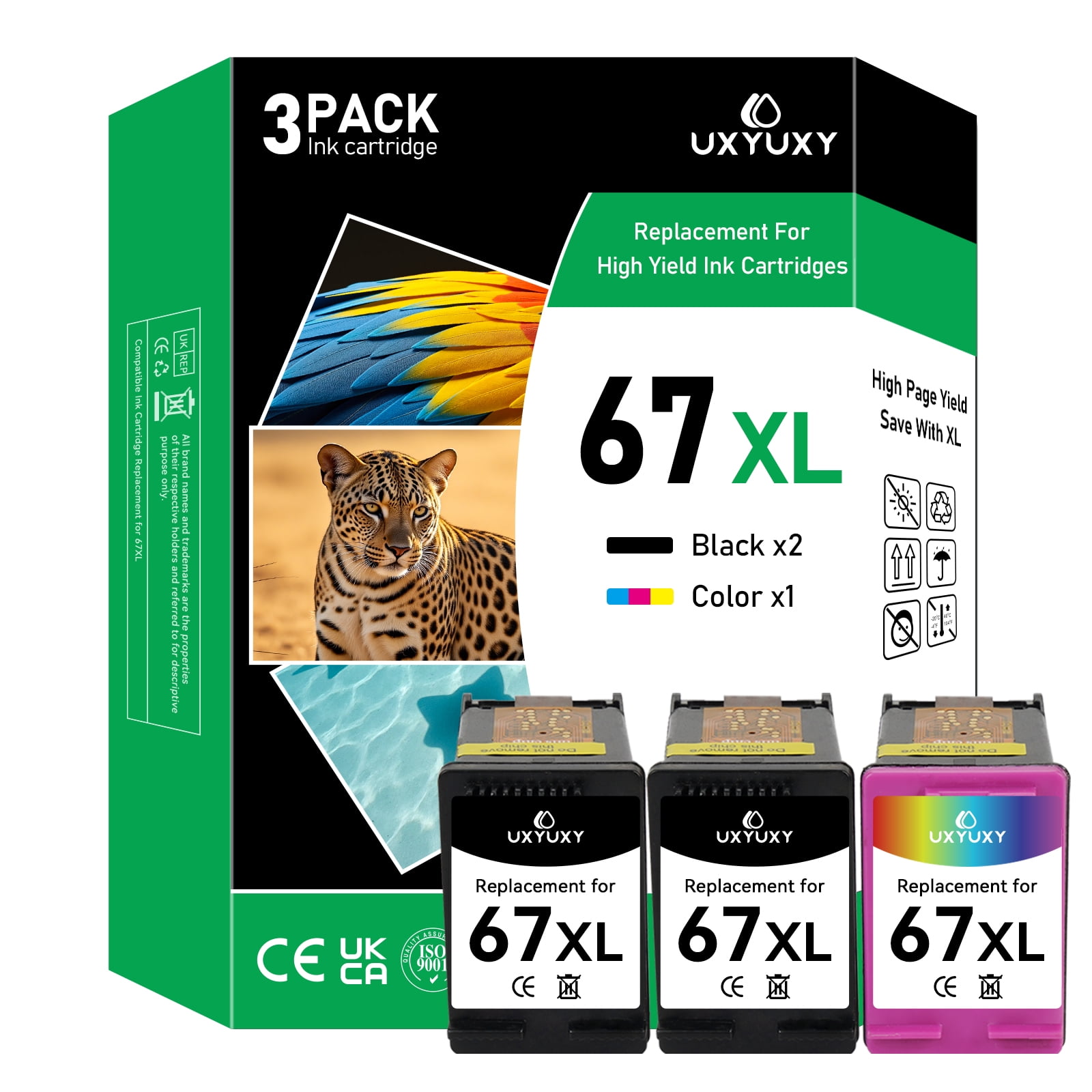 HP 21 & 22 Ink Cartridges | Black, Tri-color | C9351AN, C9352AN