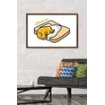 thumbnail image 2 of Gudetama - Whatever Wall Poster, 22.375" x 34" Framed, 2 of 6