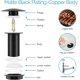 thumbnail image 5 of Universal G1 1/4" Brass Pop Up Basin Waste Pop-Up Drain for Basin Without Overflow, Click-Clack System, Tool-Free Installation, Matte Black, 5 of 5