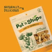 Pet 'n Shape Chik 'n Rice Dumbbells Dog Treats - 8 Ounce