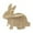 D, variant on Easter Bunny Wooden Decoration Exquisite Rabbit Figurine Home Desk Ornament Idea Easter Decoration