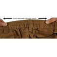thumbnail image 2 of ROCXL Big & Tall Men’s Expandable Waist Comfort Stretch Cargo Shorts Sizes 46 to 68, 2 of 8