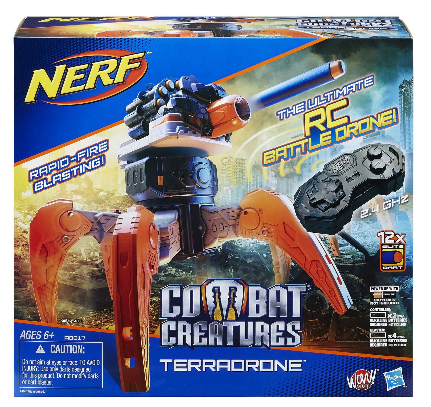 Nerf N-STRIKE Elite Combat Creatures Terradrone Dart Shooter