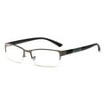 thumbnail image 2 of Eosunjian Men Blue Light Blocking Glasses Half Frame Clear View Strong Hinge Transparent Eye Protection Bluelight Glasses Spectacles Eyewear, 2 of 13