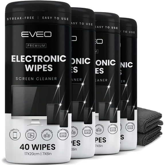 Electronic Wipes Streak-Free Screen Cleaner, TV Screen Cleaner for Smart TV, Screen Wipes Computer Cleaner, TV Cleaner