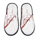 thumbnail image 1 of Balery Bloody Hand Pantuflas de Casa de Felpa Silenciosas con Diseño Estampado, Zapatillas Cómodas Antideslizantes de Algodón para Interior-Large, 1 of 8
