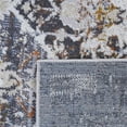 thumbnail image 6 of Bunyan Collection Traditional Vintage Gray Multi Size Area Rug (6'7'' x 9'), 6 of 6