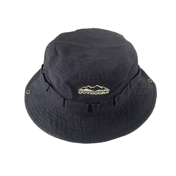 CSChome Women Fisherman Hat Solid Color Breathable UV Windproof Fixed Strap Soft Protection Japanese Style Large Brim Curled Edge Women Fisherman Hat