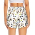 thumbnail image 3 of Picia Labrador Retriever Dog Pattern Women's 2 in 1 Athletic Running Shorts High Waisted Workout Casual Gym Sweat Shorts with Comfy Liner Zipper Pockets-Medium, 3 of 9