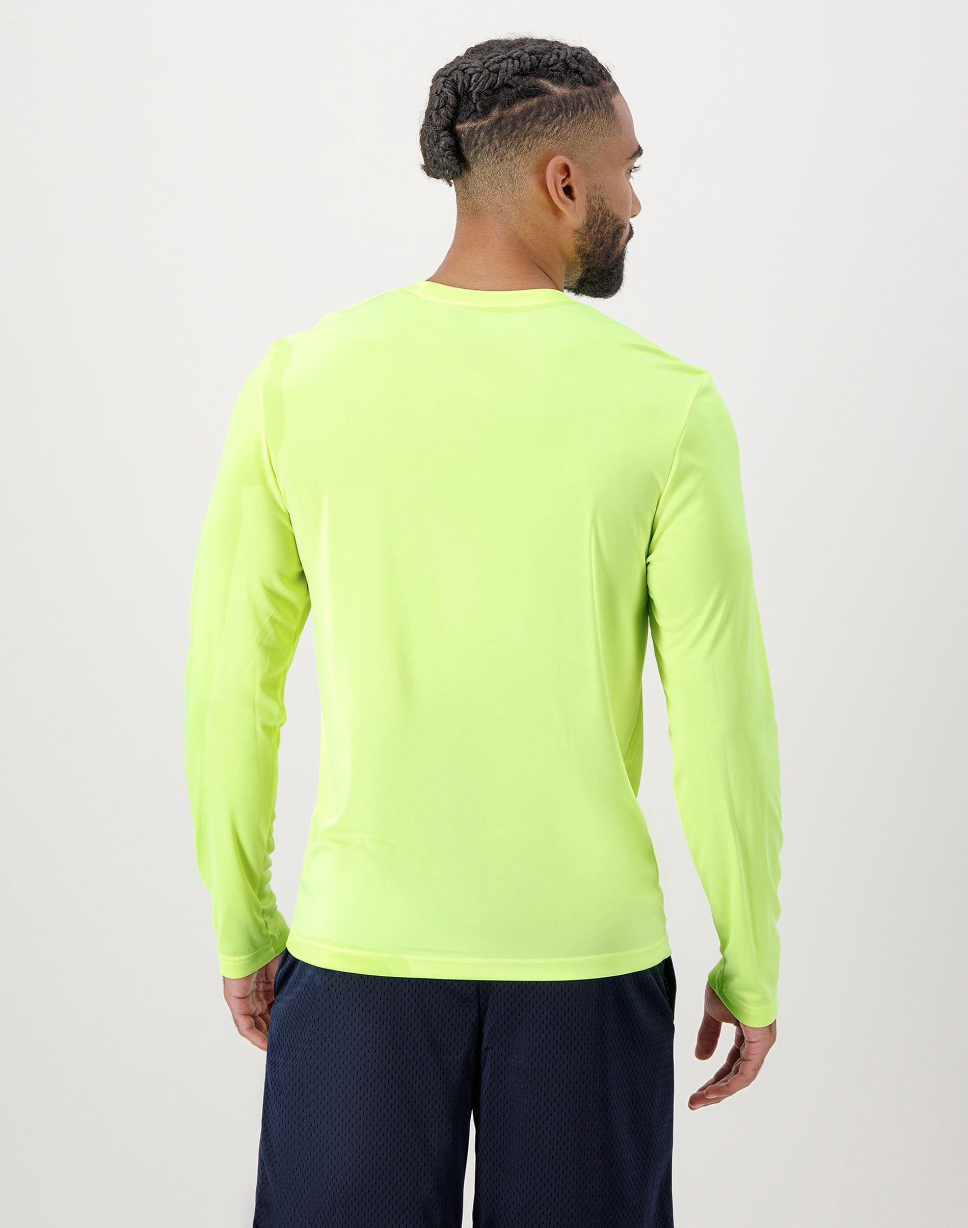 Hanes Cool DRI Performance Long Sleeve T-Shirt, Quick-Drying Training Tee, UPF 40+