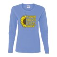 thumbnail image 2 of Wild Bobby, I'm Sunshine Mixed With A Little Hurricane , Inspirational/Christian, Women Graphic Long Sleeve Tee, Light Blue, Large, 2 of 5