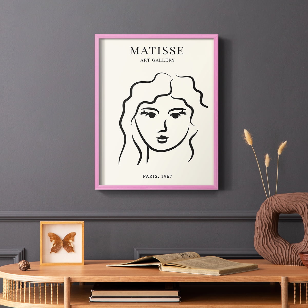 Matisse LXX Framed Print - Solid Wood