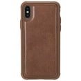 thumbnail image 5 of iPhone XS Max Wallet Case, iPhone XS Max Stand Cover, Allytech Premium PU Leather Wallet Purse Zipper Pocket With 6 Card Slots, Detachable Magnetic Back Case for Apple iPhone XS Max, Brown, 5 of 12