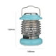 thumbnail image 3 of Linterna LED retro para acampar, gancho de metal, 5 V, 4 W, 5000 mAh, luz para tienda de campaña al aire libre (azul) Ehuebsd Para estrenar, 3 of 8