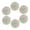MulticolorH, variant on Uioepy Cotton Rope Woven Meal Mat Circular Cotton Thread Woven Cup Mat Pot Mat Kitchen Table Thickened Insulation Mat Kitchen Utensils Set Yellow , 1 Set of Placemats (6Pc Placemats + 1*Shelf)