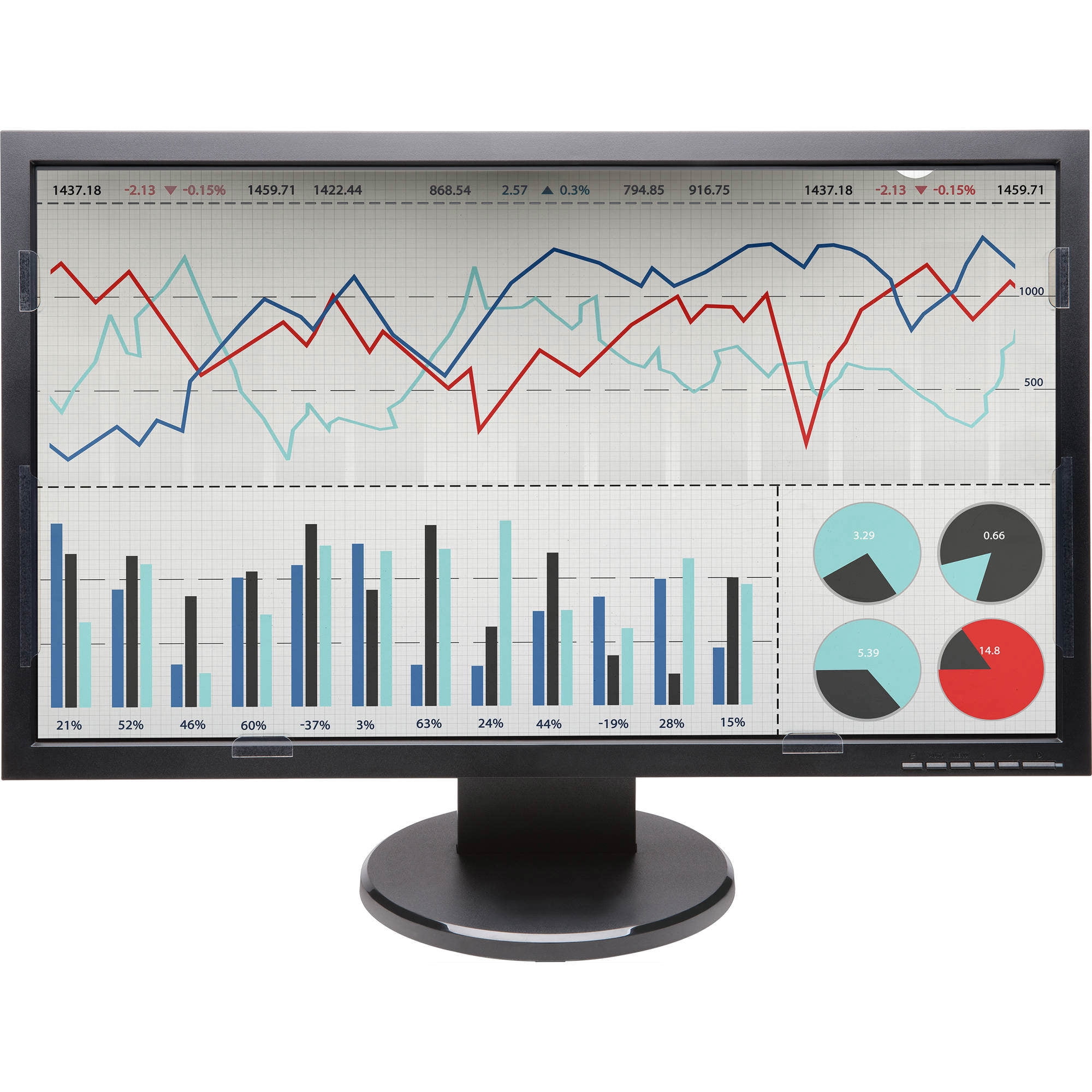 Kensington FP240W Privacy Screen for 24" Widescreen Monitors (16:10)