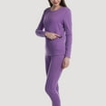 thumbnail image 5 of Women’s Thermal Underwear Ultra-Soft Fleece Base Layer Long Johns Set Winter Sports Top and Bottom Suits, 5 of 7