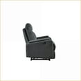 thumbnail image 3 of Recliners | Power Recliner Chair with Easy Control | Space-Saving Single Seat | Dark Gray Fabric, 3 of 10