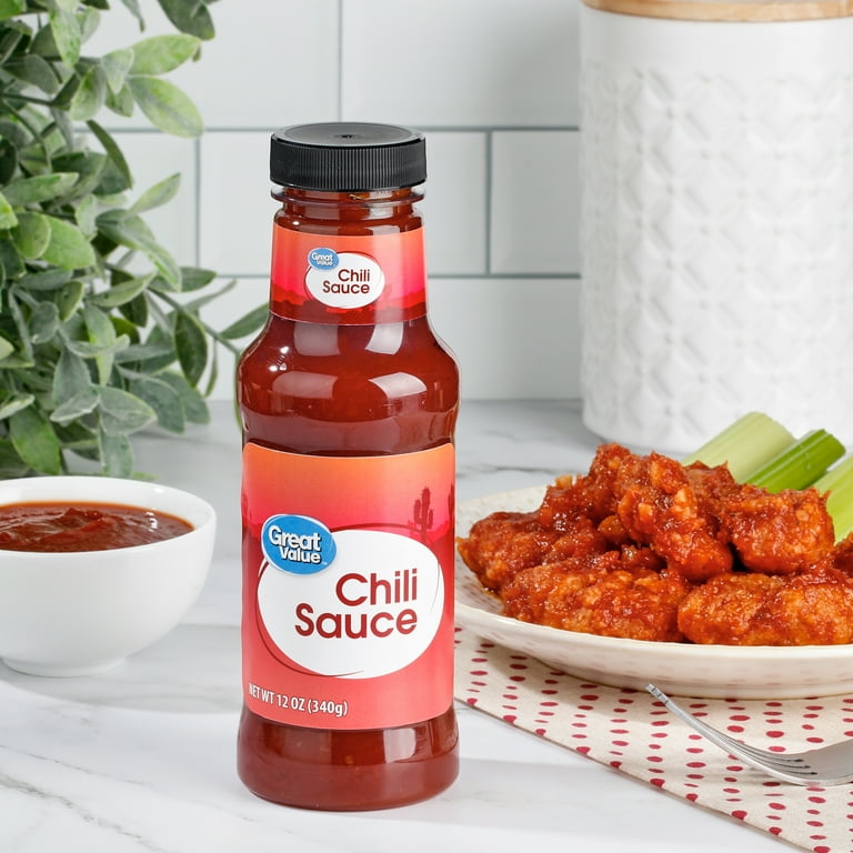 Great Value Chili Sauce, 12 fl oz Bottle