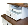 thumbnail image 4 of Pemberly Row Rustic Wood Hutch With Drawers Storage Hutch White, 4 of 6