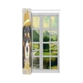 thumbnail image 2 of MKHERT Cute Dog Charles Spaniel Window Curtain Living Room,Bedroom Window Drapes 52x84 inch, 2 of 2