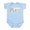 Sky Blue, variant on CafePress - Paris Only Infant Bodysuit - Baby Light Bodysuit, Size Newborn - 24 Months