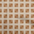 thumbnail image 1 of oneOone Rayon Orange Fabric Running Stitch Sewing Craft Projects Fabric Prints By Yard 56 Inch Wide, 1 of 4