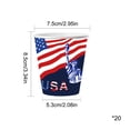 thumbnail image 3 of Patriotic Independence Day Paper Plates and Cups Set, Multicolor Party Tableware, Food-Grade Disposable Design, 1-Piece, 3 of 6