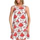 thumbnail image 1 of Balery Amanita Red Mushroom Vestidos de verano para mujer con estampado: vestido holgado sin mangas, vestido playero informal y cómodo para días calurosos., 1 of 7