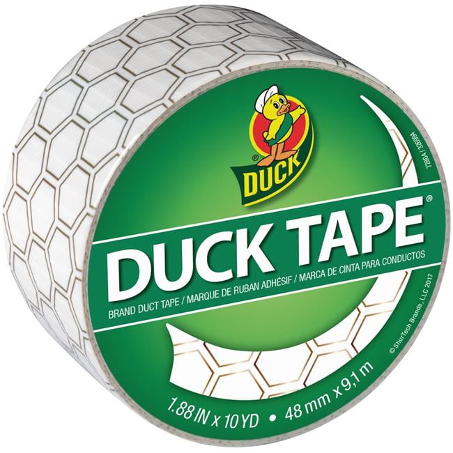 Shurtech PDT-41793 Patterned Duck Tape - Honeycomb
