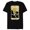 Black, variant on Tarot Arcana Moon Knight as the Moon Card - Short Sleeve Blended T-Shirt for Adults - Customized-Yellow