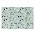 thumbnail image 1 of Unicorn Party Cutting Board, Horse with Horn Flying Among the Clouds with Hand Lettering Dream Words, Decorative Tempered Glass Cutting and Serving Board, Small Size, Multicolor, by Ambesonne, 1 of 1