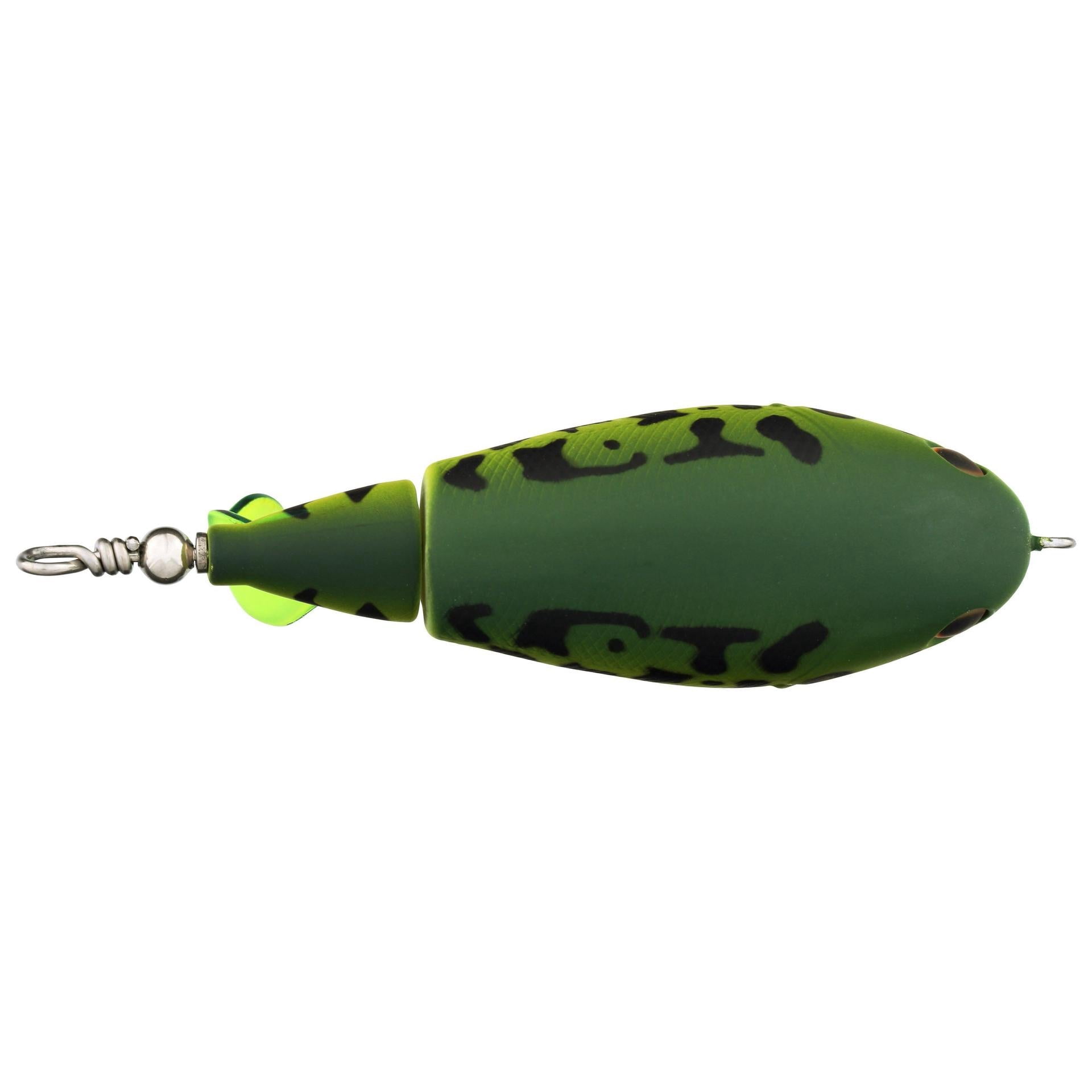 (2 pack) Berkley Choppo Topwater Fishing Lure, MF Frog, Size 120