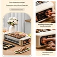thumbnail image 7 of Electric Hot Dog Roller 6 Rollers 3 In 1 Electric Sausage Griller Indoor Portable Non Stick Smokeless Grill With Griddle Plate Bbq（1Pcs）, 7 of 7