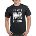 thumbnail image 1 of It's A Father Figure Men T-Shirt, Male Medium, 1 of 4