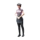 thumbnail image 4 of 1:64 figura de personaje de la calle Diorama figuritas de acción decoración de escritorio figuritas de personas de resina para decoración de escena, 4 of 9