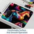 thumbnail image 6 of Unicorn Printed Gaming Mousepad Desk Pad, Square 8.3x9.8 Inch Non-Slip Rubber Bottom Mouse Mat for Office and Gaming, 6 of 6
