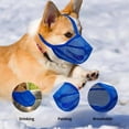 thumbnail image 4 of Minzimin Dog Muzzle, Soft Mesh Covered Muzzles for Small, Medium, Large and X-Large Dogs, Muzzle with Adjustable Straps, Prevent Barking, Biting, and Accidental Ingestion, 4 of 6