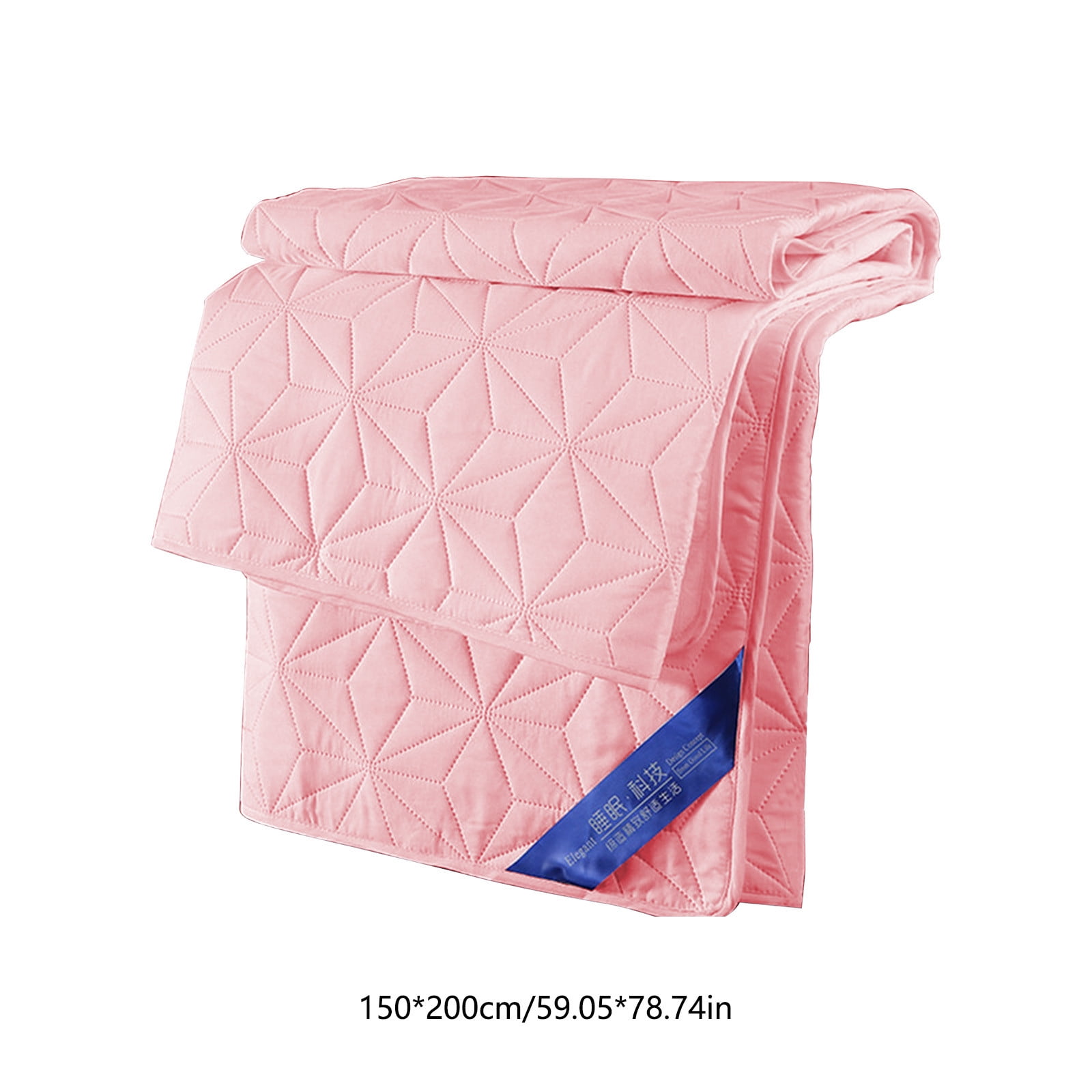 Djibouti Cozy Waterproof Cotton Mattress Protector - Quilted Fitted Pad with Deep Pockets for Stain-Free Sleep, 59x78.7in
