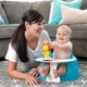 thumbnail image 5 of Asiento plegable con cierre de bandeja para bebés de 3 a 12 meses, color blanco, 5 of 9