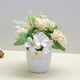 thumbnail image 2 of Flores Artificiales para la Decoración Decoración de Plantas Verdes Simuladas, Plantas en Macetas Pequeñas, Flores de Plástico, Flores Artificiales, Arreglo Floral Simulado, Bonsai, 2 of 6