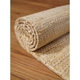 thumbnail image 6 of Rugsotic Carpets Hand Knotted Sumak Jute 2'6''x10' Runner Area Rug Contemporary Ivory J00012, 6 of 6