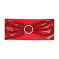 thumbnail image 2 of FastXmas Bow Chair Sashes Bands Decoration Ties Bow Stretch Floating Decorative Tape for Many Holiday Party Wedding Decorations Chair Cover Not Included(13.8 x 5.9 In), 2 of 6