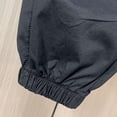 thumbnail image 7 of ZXLBBD Boy's Drawstring Waist Joggers Lightweight Summer Pants for Toddlers Big Kids Breathable Solid Color Sports Trousers Fashion Casual Daily Wear,Black,Size 13 Y-14 Y, 7 of 7