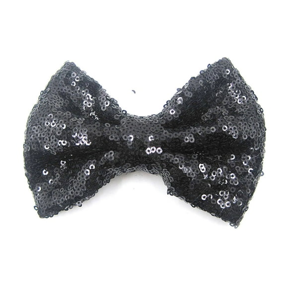 YWDJ Toddler Girls Multiple Sequins Bow Kids Hair Accessories Hair Clip Black 均码