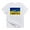 Cloud White, variant on CafePress - Pray For Ukraine Sweatshirt, Stand With Uk T Shirt - Infant T-Shirt