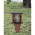 thumbnail image 7 of Outdoor Leisure Products Traditional Plastic Bird Feeder with Tail Prop in Brown, 7 of 7