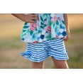 thumbnail image 5 of Millie Loves Lily Girls Blue Mandy Floral Top and Short Set, Big Girls, Size 8, 2-PCS, 5 of 6