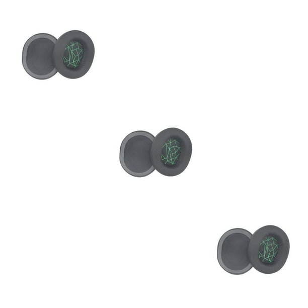 sweethay 2 piezas Cojín para auriculares Aislamiento de ruido Almohadillas en la oreja Cubierta verde Type1 NO1