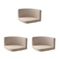 thumbnail image 3 of Guardoinrt Modern Simple Style Chair Cover Home Décor With Ease Polyester Trilateral Chair Covers Cover Chairs Made With Polyester khaki 3Set, 3 of 6